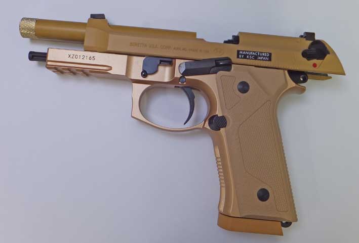 KSC ガスガン　M9A3 type-F 楽天市場】【送料無料】KSC ガスブローバック M9A3 タイプF