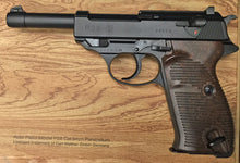 画像をギャラリービューアに読み込む, マルゼン「ワルサーP38 ac41 ガスブローバック ブラック 」