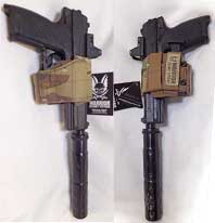 画像をギャラリービューアに読み込む, WARRIOR アサルトシステムズ ユニバーサルピストルホルスター