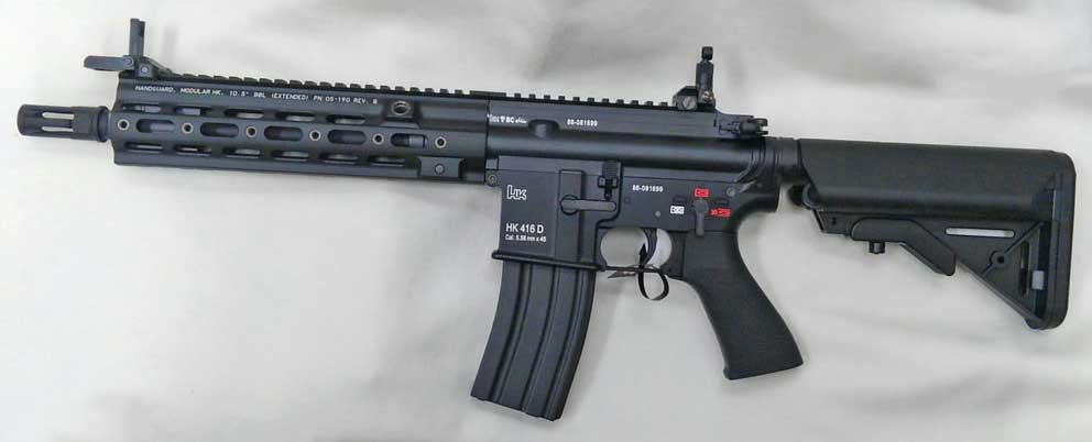 東京マルイ「HK416 次世代　デルタカスタム・ブラック」　