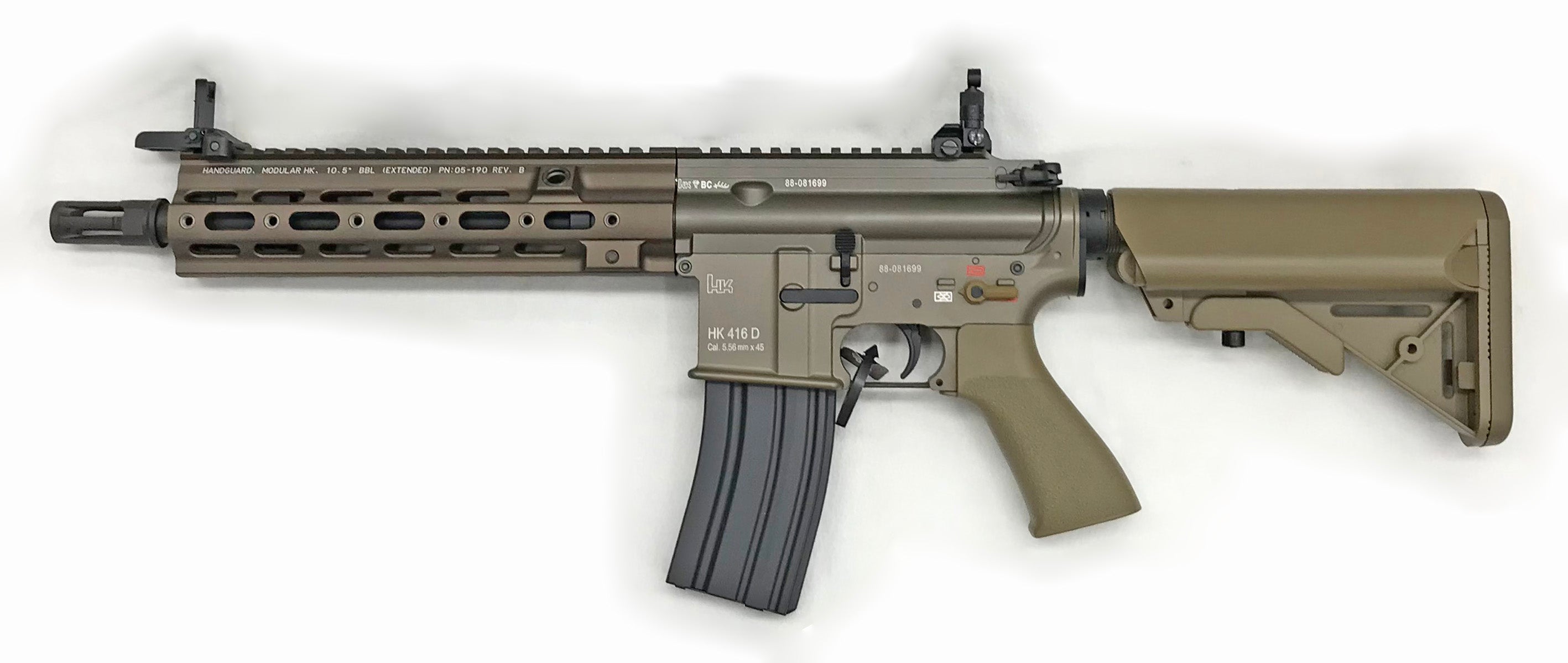 マルイ次世代 HK416 デルタカスタム50mフラット弾道 アングス